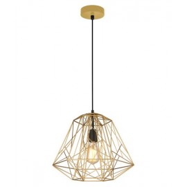 CLA-Marte-Interior Iron Cage Pendant Lights